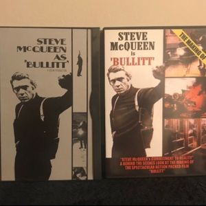 Steve McQueen as “Bullit” & “The Making of Bullit” DVDS